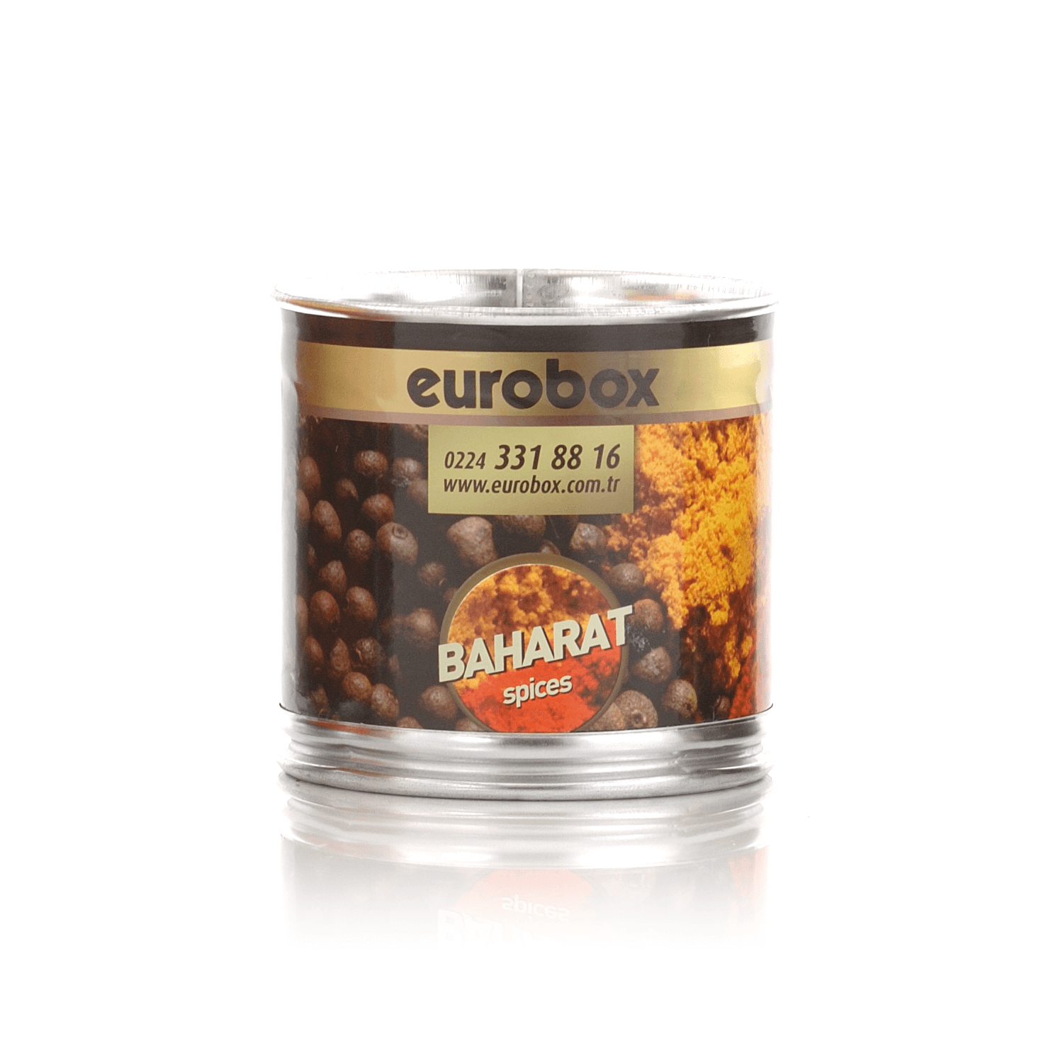 Eurobox Bakliyat ve Baharat Bidonu 8kg. 25x40 cm