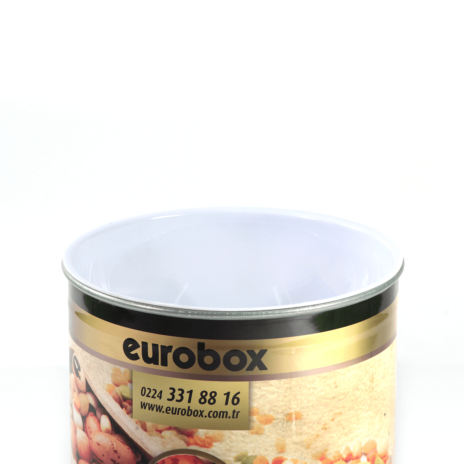 Eurobox Bombeli İç Kapak, Yuvarlak Tabla 60 cm