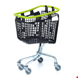 Plastik Market Arabası Loop 100 Lt Yeşil