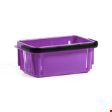 Mini Plastik Market El Sepeti 7 Litre Mor
