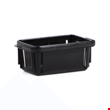 Mini Plastik Market El Sepeti 7 Litre Siyah