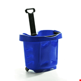 Tekerlekli Market Sepeti 40 Litre Mavi