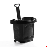 Tekerlekli Market Sepeti 40 Litre Siyah