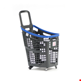 Black Roll Tekerlekli Market Sepeti 65 Lt. Mavi