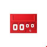Yazılı Manav Etiketi Maxi Çift Taraflı 15x21 cm Kırmızı