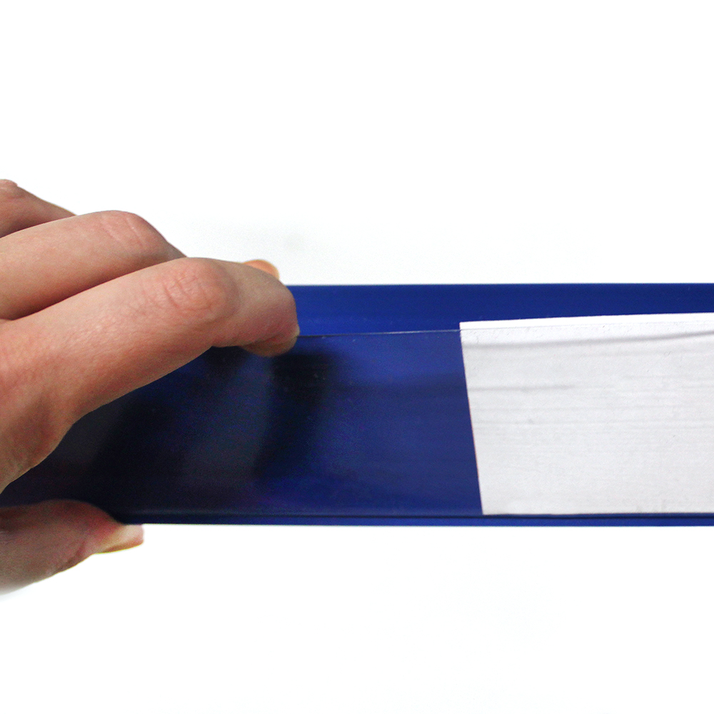 Yapışkanlı Raf Etiketliği, 5,5x266 cm Mavi 