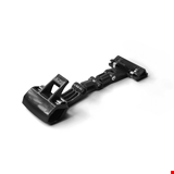 Mandallı Akrobat Etiket Tutucu 17x5,5 cm Siyah