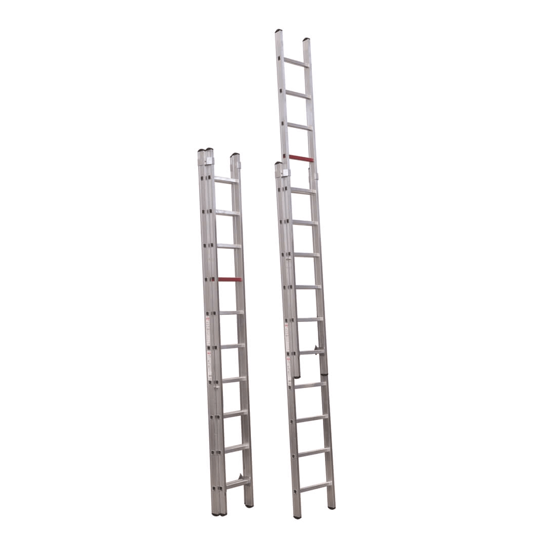 İki Parçalı Alüminyum Merdiven 2x17 Basamaklı
