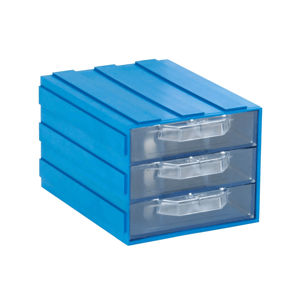 Plastik Çekmeceli Kutu A04 8,3x13,5x10,3 cm Mavi
