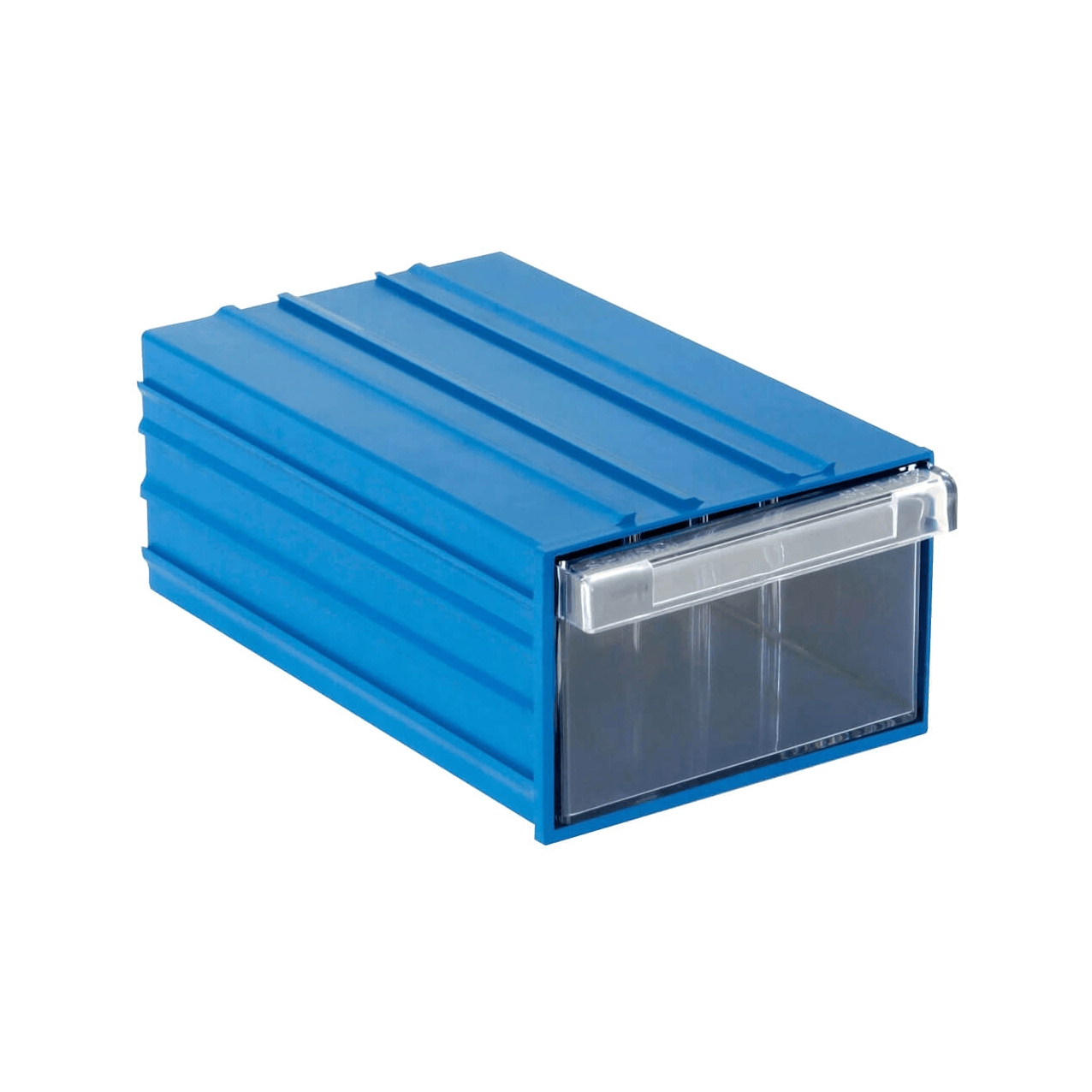 Plastik Çekmeceli Kutu B04 8x20x12,3 cm Mavi