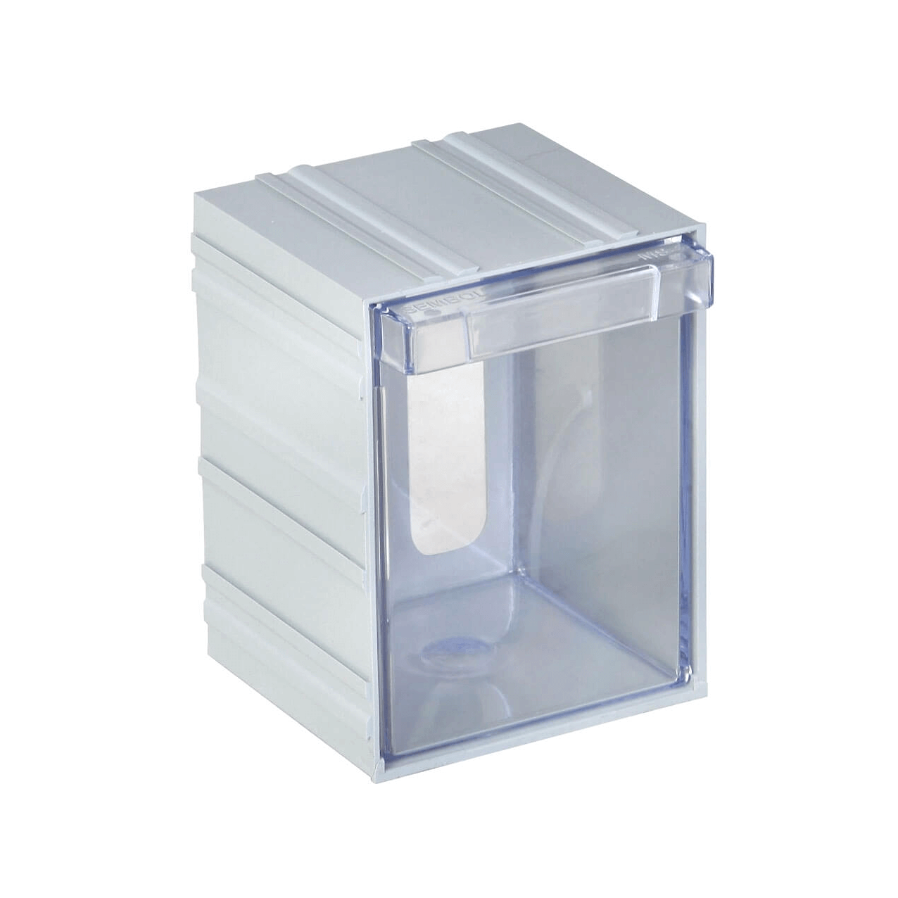 Plastik Çekmeceli Kutu H -16x11x12 cm Beyaz
