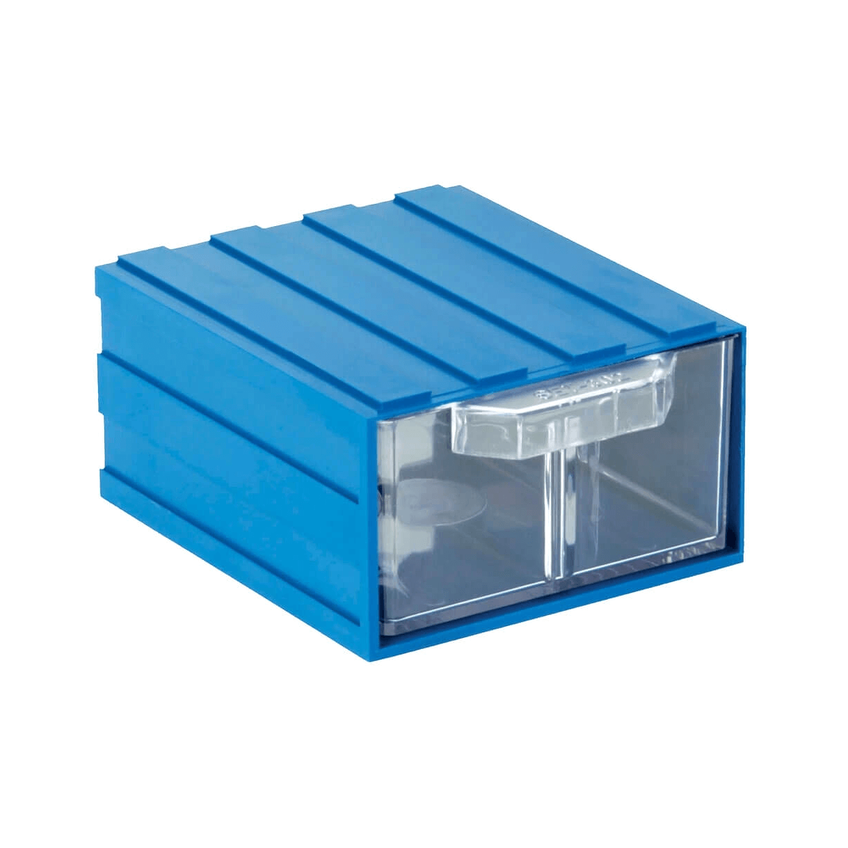 Plastik Çekmeceli Kutu K - 6x12,1x10,6 cm Mavi