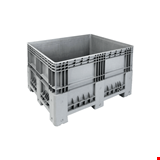 Büyük Plastik Kasa 100x120 cm - 420 Kg. Gri