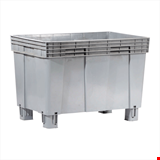 Büyük Plastik Kasa 66x100 cm - 300 kg. Gri