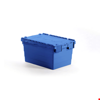Kapaklı Plastik Kasa 32x40x60 cm Mavi