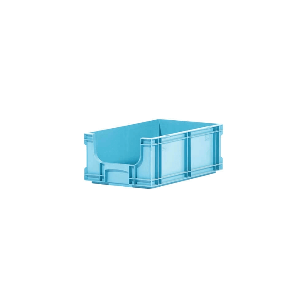 Önü Açık Plastik Kasa 18x29,5x50,5 cm Mavi