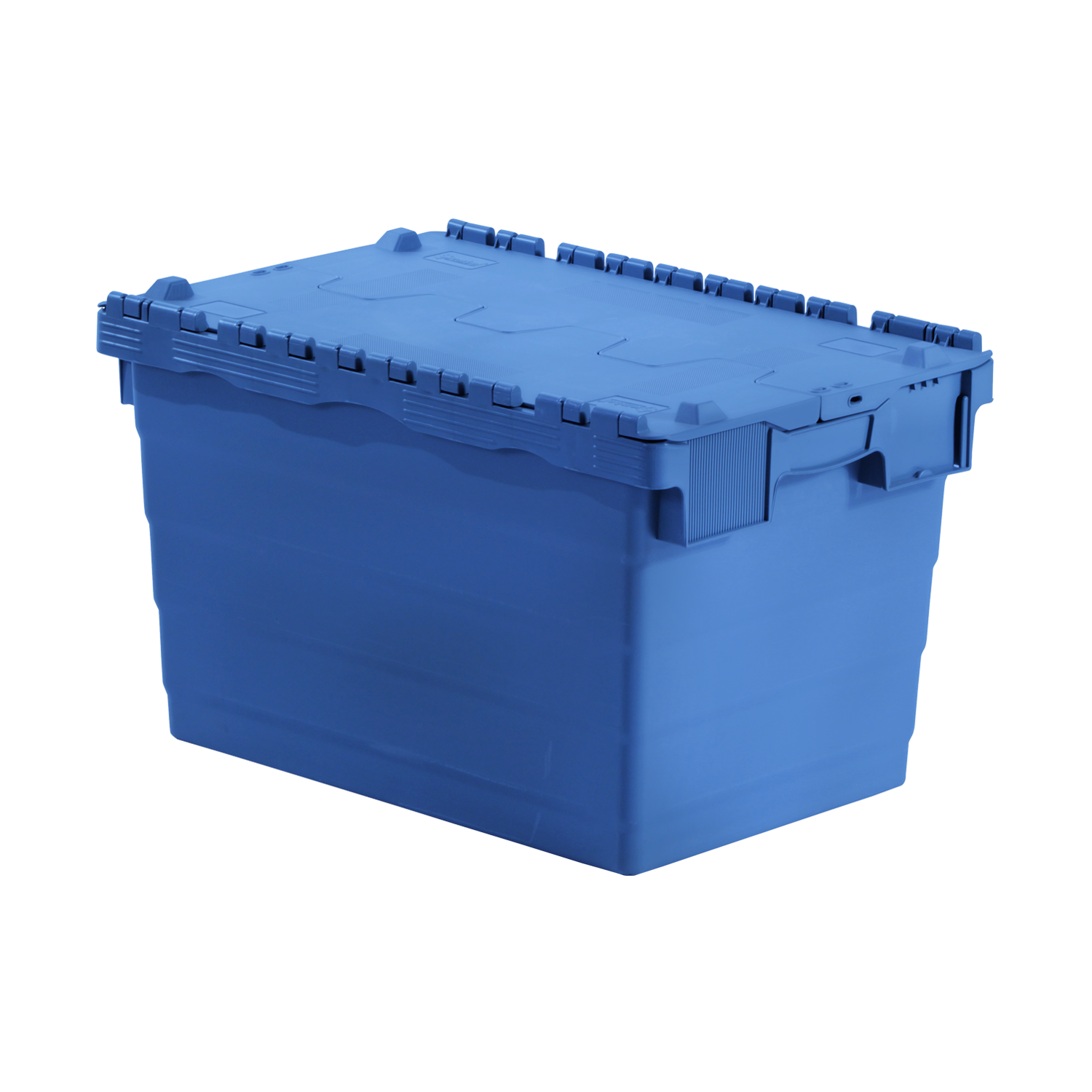 Kapaklı Plastik Kasa 36,5x40x60 cm Mavi